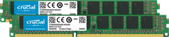  Crucial 32Gb Kit (2 X 16Gb) Ddr4-2400 Ecc Udimm Vlp 