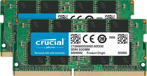 Crucial 32Gb Kit (2 X 16Gb) Ddr4-2400 Sodimm Memory For Mac