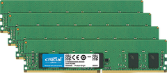  Crucial 32Gb Kit (4 X 8) Ddr4-2666 Rdimm 
