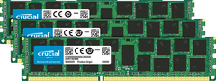  Crucial 48Gb Kit (3 X 16Gb) Ddr3-1600 Ecc Rdimm 