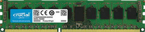 Crucial 4Gb Ddr3-1600 Ecc Rdimm