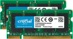  Crucial 4Gb Kit (2 X 2Gb) Ddr2-667 Sodimm 