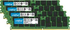  Crucial 64Gb Kit (4 X 16Gb) Ddr4-2133 Rdimm 