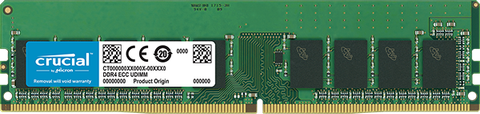 Crucial 8Gb Ddr4-2400 Ecc Udimm