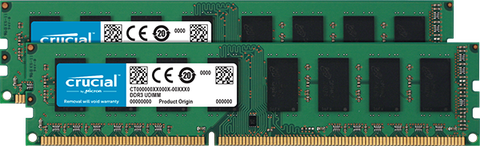 CRUCIAL 8GB KIT (2 X 4GB) DDR3L-1600 UDIMM