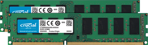 Crucial 8Gb Kit (4Gbx2) Ddr3L-1866 Udimm