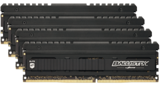 Crucial Ballistix Elite 64Gb Kit (4 X 16Gb) Ddr4-3200 Udimm