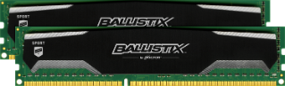 CRUCIAL BALLISTIX SPORT 8GB KIT (2 X 4GB) DDR3-1600 UDIMM