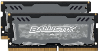 Crucial Ballistix Sport Lt 16Gb Kit (2 X 8Gb) Ddr4-2400 Sodimm