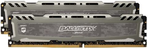 Crucial Ballistix Sport Lt Gray 16Gb Ddr4-2400 Udimm