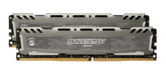  Crucial Ballistix Sport Lt Gray 16Gb Kit (2 X 8Gb) Ddr4-2666 Udimm 