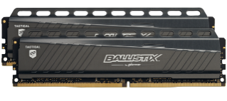 Crucial Ballistix Tactical 16Gb Kit (2 X 8Gb) Ddr4-2666 Udimm