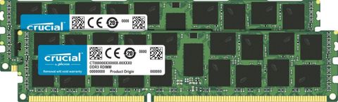 Crucial Crucial 32Gb Kit (2 X 16Gb) Ddr3-1866 Ecc Rdimm Memory For Mac