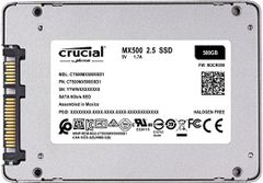  Crucial SSD MX500 500GB SATA 2.5 