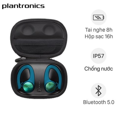 Tai nghe Bluetooth True Wireless Plantronics Backbeat Fit 3200 Đen