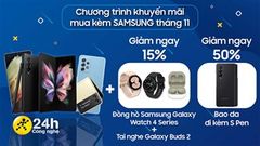  Sắm Galaxy Watch 4 Series, tai nghe Galaxy Buds 2,... rẻ hơn bao giờ hết khi mua kèm điện thoại Samsung, bạn đã biết chưa? 