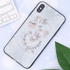 Ốp lưng iPhone XS Max nhựa cứng viền dẻo Tempered glass OSMIA CN8190927 Little thing 