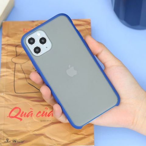 Ốp lưng iPhone 11 Pro nhựa cứng viền dẻo ORIGIN KINGKONG JM Navy