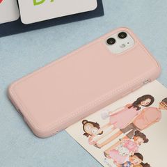  Ốp lưng iPhone 11 nhựa cứng viền dẻo PU Candy OSMIA Hồng 