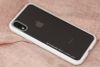 Ốp lưng iPhone XR Nhựa cứng viền dẻo Glass simple II JM trắng