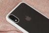 Ốp lưng iPhone XR Nhựa cứng viền dẻo Glass simple II JM trắng