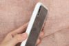 Ốp lưng iPhone XR Nhựa cứng viền dẻo Glass simple II JM trắng