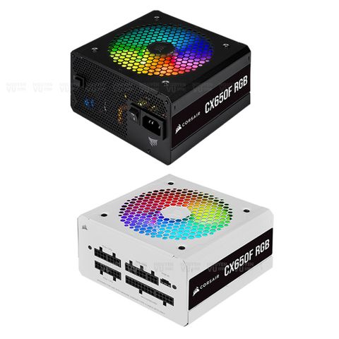 Nguồn máy tính Corsair CX650F RGB Black Plus Brozen – Full Modul