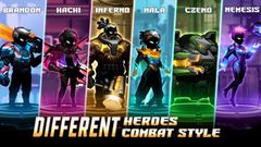  5 ứng dụng Android hấp dẫn đang FREE, có game chặt chém vô hạn với vô số hành động nhịp độ nhanh Cyber Fighters 