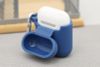 Túi đựng AirPods 1 & 2 silicone kèm móc JM AP02 Xanh