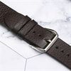 Dây da đồng hồ size 20 mm nâu đậm CKM1K6
