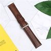 Dây da đồng hồ size 20 mm nâu đậm DVM6K1