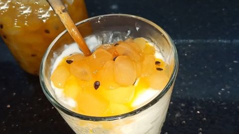 3 cách làm sữa chua hạt đác chanh dây, thơm (dứa), hoa đậu biếc giòn ngon