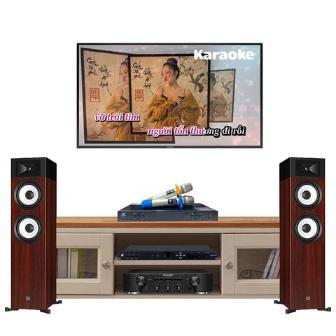 Dàn Nghe Nhạc Và Hát Karaoke Nk13 Jbl A190 Pm6007