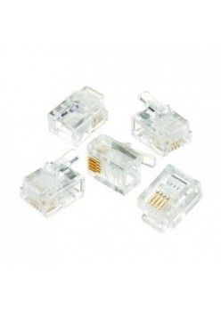 Cable mạng Đầu RJ 11 (bọc 100 cái) 4tim
