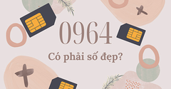  Đầu số 0964 là mạng gì? Ý nghĩa của đầu số 0964? Có phải số đẹp? 