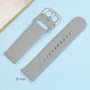 Dây silicone đồng hồ Samsung/Huawei/khác 20 mm xám RZ-AMZ20