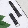 Dây da đồng hồ 20 mm đen DVM2K3