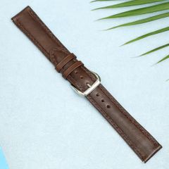  Dây da đồng hồ 18 mm nâu DVM6K1 