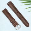 Dây da đồng hồ 18 mm nâu DVM6K1