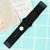Dây silicone đồng hồ Samsung/Huawei/Khác 22 mm Xanh M08-01-22
