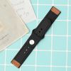 Dây silicone đồng hồ Samsung/Huawei/Khác 22 mm Nâu M08-03-22