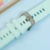 Dây silicone đồng hồ Samsung/Huawei/khác 20 mm xanh bạc hà RZ-JM20