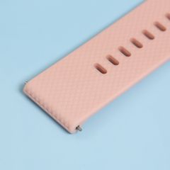  Dây silicone đồng hồ Samsung/Huawei/khác 20 mm hồng RZ-JM20 