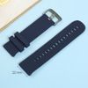Dây silicone đồng hồ Samsung/Huawei/khác 22 mm xanh dương RZ-JM20