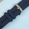 Dây silicone đồng hồ Samsung/Huawei/khác 22 mm xanh dương RZ-JM20