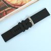 Dây silicone đồng hồ Samsung/Huawei/khác 22 mm đen RZ-JM20