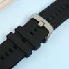 Dây silicone đồng hồ Samsung/Huawei/khác 22 mm đen RZ-JM20