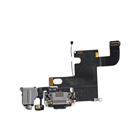 Dây Tai Nghe, Đuôi Sạc Iphone 6 ( Màu Xám Đậm)