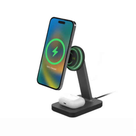 Đế sạc Mophie Snap+ Stand & Pad 15W