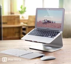  Đế Giữ Macbook High Stand – Nhôm Nguyên Khối 
